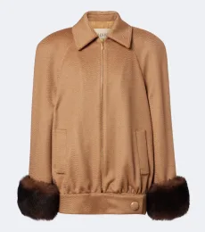 Camel blouson jacket Camel blouson jacket