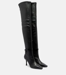 Camie 85 leather over-the-knee boots