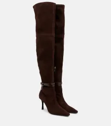 Camie 85 suede over-the-knee boots