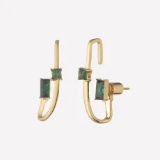 Camille Jacket Studs - Rhodium Plated Camille Jacket Studs - Rhodium Plated
