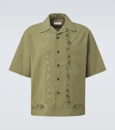 Camisa bowling bordada Camisa bowling bordada
