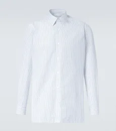 Camisa de algodón a rayas