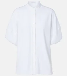 Camisa de crepé de algodón Camisa de crepé de algodón