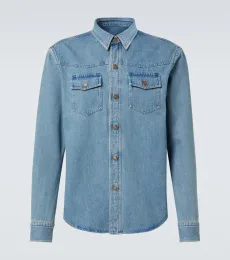 Camisa de denim Camisa de denim