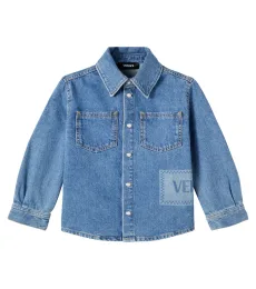 Camisa de denim con logo Camisa de denim con logo