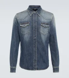 Camisa de denim Camisa de denim