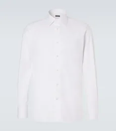 Camisa de popelín en mezcla de algodón Camisa de popelín en mezcla de algodón