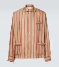 Camisa de sarga a rayas Camisa de sarga a rayas