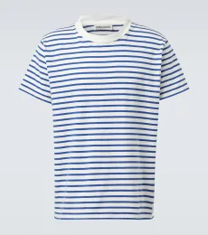 Camiseta Bliss de algodón a rayas Camiseta Bliss de algodón a rayas
