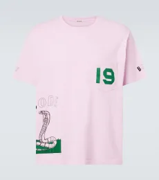 Camiseta Cobra de jersey de algodón Camiseta Cobra de jersey de algodón
