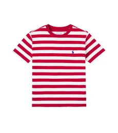 Camiseta de algodón a rayas Camiseta de algodón a rayas