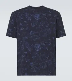 Camiseta de algodón floral Camiseta de algodón floral