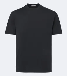 Camiseta de jersey de algodón con logo