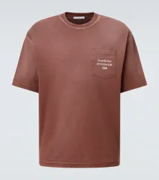 Camiseta en mezcla de jersey con logo Camiseta en mezcla de jersey con logo