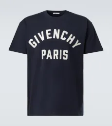 Camiseta Givenchy Paris de jersey de algodón Camiseta Givenchy Paris de jersey de algodón