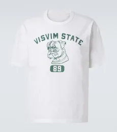 Camiseta Jumbo de jersey de algodón estampada