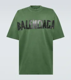 Camiseta Tape de jersey de mezcla de algodón