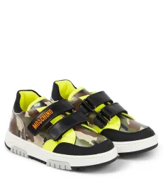 Camouflage leather sneakers Camouflage leather sneakers
