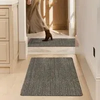 Candy Sage Green Stripe Runner