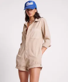 Canvas Prophecy Jumpsuit - Stone, SML Canvas Prophecy Jumpsuit - Stone, SML