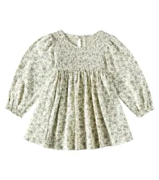 Capri floral linen-blend dress Capri floral linen-blend dress