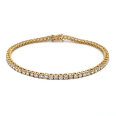 Capsule Soft Statement Diamond 18K Gold Bracelet Capsule Soft Statement Diamond 18K Gold Bracelet