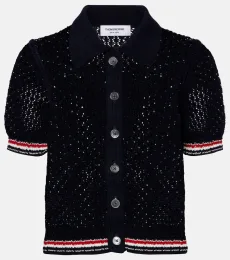 Cardigan court en coton Cardigan court en coton