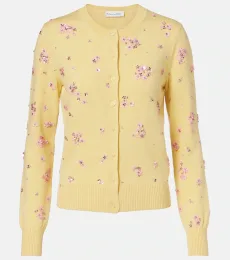 Cardigan Crystal Cluster en laine vierge Cardigan Crystal Cluster en laine vierge