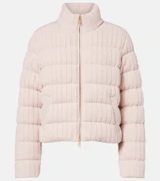 Cardigan doudoune en laine et cachemire Cardigan doudoune en laine et cachemire