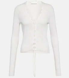 Cardigan en coton mélangé Cardigan en coton mélangé
