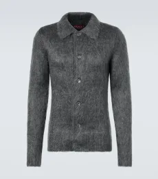 Cárdigan en mezcla de mohair Cárdigan en mezcla de mohair