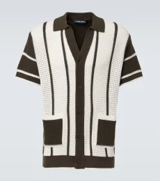 Cardigan Fabricio en crochet de coton Cardigan Fabricio en crochet de coton