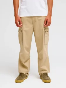 Cargo - Men Beige Relaxed fit Corduroy Trousers Cargo - Men Beige Relaxed fit Corduroy Trousers