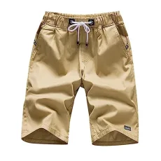 Cargo Shorts Men Cotton Casual Capri Cargo Shorts Cropped Trousers with Multi Pockets Mens White Sho Cargo Shorts Men Cotton Casual Capri Cargo Shorts Cropped Trousers with Multi Pockets Mens White Sho