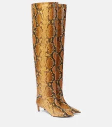 Carolina 55 leather over-the-knee boots