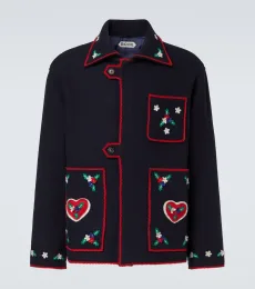 Carroll embroidered wool jacket Carroll embroidered wool jacket