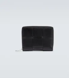 Cartera de piel Intrecciato Cartera de piel Intrecciato