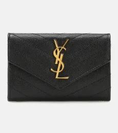 Cartera Flap Monogram Small de piel Cartera Flap Monogram Small de piel