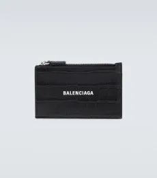 Cash croc-effect leather wallet Cash croc-effect leather wallet