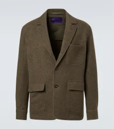 Cashmere and wool twill coat Cashmere and wool twill coat
