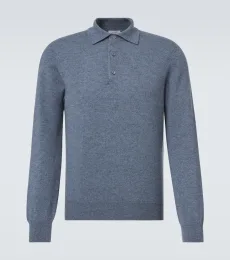 Cashmere polo sweater Cashmere polo sweater