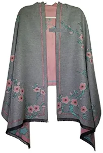 ® Cashmere Texture Pashmina Style Scarf Shawl for Autumn Winter - 49-Grey - (EXC)(YCA26-49-BHGLBTX) ® Cashmere Texture Pashmina Style Scarf Shawl for Autumn Winter - 49-Grey - (EXC)(YCA26-49-BHGLBTX)
