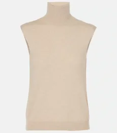Cashmere turtleneck top Cashmere turtleneck top