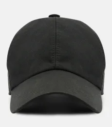 Caspian cotton canvas baseball cap Caspian cotton canvas baseball cap