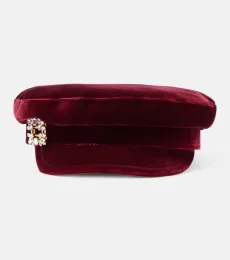 Casquette Baker Boy en velours Casquette Baker Boy en velours