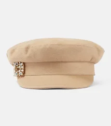 Casquette Broche Vivier en denim Casquette Broche Vivier en denim