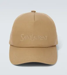 Casquette en coton et lin à logo Casquette en coton et lin à logo