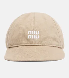 Casquette en jean à logo Casquette en jean à logo