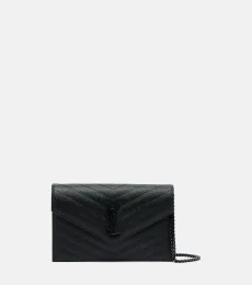 Cassandre Envelope Small leather wallet on chain Cassandre Envelope Small leather wallet on chain