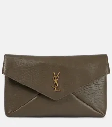 Cassandre Large leather clutch Cassandre Large leather clutch